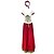 preiswerte Oktoberfest-Oktoberfest Dirndl Trachtenkleider Damen Kleid Hut Bayerisch Urlaubskleid Kostüm Rot
