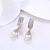 cheap Earrings-Women&#039;s Cubic Zirconia Drop Earrings - Pearl, Zircon, Silver Plated Drop Personalized, Classic, Vintage Gold For Christmas / Wedding / Party / Gold Plated