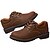 cheap Men&#039;s Oxfords-Men&#039;s Comfort Shoes Fall / Winter Wedding Casual Office &amp; Career Loafers &amp; Slip-Ons Cowhide Black / Brown / Coffee / Lace-up