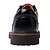 cheap Men&#039;s Oxfords-Men&#039;s Comfort Shoes Fall / Winter Wedding Casual Office &amp; Career Loafers &amp; Slip-Ons Cowhide Black / Brown / Coffee / Lace-up