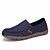 cheap Men&#039;s Slip-ons &amp; Loafers-Men&#039;s Shoes Canvas Spring Fall Comfort Light Soles Loafers &amp; Slip-Ons For Casual Outdoor Office &amp; Career Gray Navy Blue Khaki Burgundy