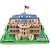 cheap Wooden Puzzles-3D Puzzle Jigsaw Puzzle Model Building Kit Famous buildings House DIY Wooden Classic Kid&#039;s Adults&#039; Unisex Boys&#039; Girls&#039; Toy Gift