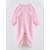 cheap Baby Girls&#039; One-Piece-Baby Girls&#039; Print Long Sleeve Cotton Overall &amp; Jumpsuit Blushing Pink