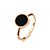 cheap Rings-Women&#039;s Ring Rose Gold Rose Gold Titanium Steel Round Elegant Simple Style Wedding Anniversary Jewelry / Daily / Engagement