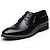 رخيصةأون أحذية أوكسفورد للرجال-رجالي أوكسفورد أحذية رسمية أحذية الراحة الأعمال التجارية فضفاض المكتب &amp; الوظيفة جلد أسود بني الخريف الربيع / دانتيل / EU40