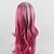 cheap Synthetic Trendy Wigs-Synthetic Wig Wavy Wavy Wig Ombre Medium Length Pink Synthetic Hair Women&#039;s Ombre