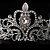 cheap Tiaras &amp; Crown-Rhinestone / Alloy Crown Tiaras / Headwear with Floral 1pc Wedding / Special Occasion / Party / Evening Headpiece
