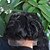baratos Perucas de cabelo humano-Cabelo Humano Frente de Malha Peruca estilo Cabelo Brasileiro Ondulado Natureza negra Peruca 130% Densidade do Cabelo 8-24 polegada com o cabelo do bebê Riscas Naturais Peruca Afro Americanas 100