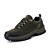 cheap Men&#039;s Athletic Shoes-Men&#039;s Shoes Leather Spring Fall Comfort Athletic Shoes Hiking Shoes Split Joint for Athletic Casual Outdoor Gray Brown Army Green