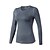 cheap New In-Women&#039;s Crew Neck Running Shirt Sports Elastane Compression Clothing Top Yoga Fitness Gym Workout Long Sleeve Activewear Fitness, Running &amp; Yoga