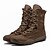 cheap Men&#039;s Boots-Men&#039;s Shoes Suede Winter Cowboy / Western Boots Snow Boots Fashion Boots Motorcycle Boots Boots Trail Running Shoe Lace-up For Athletic