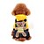 cheap Dog Clothes-Dog Costume Coat Hoodie Bear Cosplay Fashion Dog Outfits Yellow Red Costume for Girl and Boy Dog Flannel Fabric Cotton XS S M L XL XXL