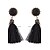 cheap Earrings-Women&#039;s Drop Earrings Tassel Fringe Ladies Tassel Bohemian Fashion Euramerican Boho Earrings Jewelry Black / Hot Pink / Green For Party Daily