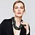 cheap Accessories Clearance-1PC Statement Necklace For Women&#039;s Party Special Occasion Birthday Alloy Twisted Interwoven Necklace Gold