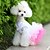billiga Hundkläder-Hund Klänningar Valpkläder Prinsessa Ledigt / vardag Hundkläder Valpkläder Hundkläder Blå Rosa Kostym för Girl and Boy Dog Chiffong Cotton