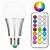 levne LED chytré žárovky-1ks 12 W LED chytré žárovky 800 lm B22 E26 / E27 A60(A19) 1 LED korálky Integrovaná LED Stmívatelné Dálkové ovládání Ozdobné RGBW RGBWW 85-265 V / 1 ks / RoHs