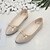 cheap Women&#039;s Flats-Women&#039;s Shoes Rubber Summer Comfort Sandals Walking Shoes Low Heel Round Toe Beige / Red / Pink