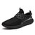 cheap Men&#039;s Sneakers-Men&#039;s Shoes PU Spring Summer Comfort Sneakers for Casual Black Gray