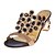 cheap Women&#039;s Sandals-Women&#039;s Sandals Glitter Crystal Sequined Jeweled Plus Size Block Heel Sandals Rhinestone Comfort Glitter Summer Black Gold Blue