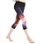 abordables Nuevo en-Mujer 3/4 Medias / Corsario Prendas de abajo Elastán Verano Yoga Pilates Ejercicio y Fitness Deportes recreativos Running Secado rápido Deporte Galaxia / Alta elasticidad