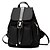 halpa Reput-Naisten Kassit Nylon Backpack varten Matkailu Uima-allas / Musta / Purppura