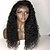 cheap Human Hair Wigs-Remy Human Hair Glueless Lace Front Lace Front Wig style Brazilian Hair Curly Wig 130% 150% Density with Baby Hair Natural Hairline African American Wig 100% Hand Tied Women&#039;s Short Medium Length Long