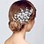 cheap Headpieces-Crystal Tiaras / Headbands / Flowers with Floral 1pc Wedding / Special Occasion / Anniversary Headpiece