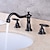 cheap Multi Holes-Faucet Set - Widespread Oil-rubbed Bronze Widespread Two Handles Three HolesBath Taps
