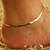 Χαμηλού Κόστους Κοσμήματα Σώματος-Σανδάλια για γυμνό πόδι πόδια κοσμήματα κυρίες Απλός Μοντέρνα Γυναικεία Κοσμήματα Σώματος Για Causal Καθημερινά Κράμα Ζώο Χρυσό Ασημί