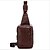 cheap Sling Shoulder Bags-Men&#039;s Bags PU(Polyurethane) Sling Shoulder Bag for Outdoor Black / Brown