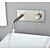 billige Baderomskraner-Baderom Sink Tappekran - Foss Nikkel Børstet Vægmonteret Enkelt håndtak To HullerBath Taps