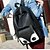 cheap Backpacks &amp; Bookbags-Women&#039;s Bags leatherette / PU(Polyurethane) Backpack Zipper Geometric Brown / Black