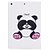 cheap Tablet Cases&amp;Screen Protectors-Case For Apple iPad Air / iPad 4/3/2 / iPad (2018) Origami Full Body Cases Panda Hard PU Leather