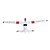 abordables Avions RC-Avion RC WLtoys F949 3Canaux 2.4G KM / H