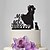 cheap Wedding Party Cake Toppers-Cake Topper Classic Theme / Romance / Wedding Classic Couple Plastic Wedding / Anniversary with 1 pcs Poly Bag