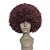 abordables Perruques de déguisement-Perruque Synthétique Perruques de Déguisement Afro Kinky Curly Très Frisé Afro Perruque Court noir Bordeaux / Foncé Cheveux Synthétiques Femme Rouge