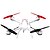 billige Fjernstyrte quadcoptere og multirotorer-RC Drone SYMA X54HW 4 Kanaler 6 Akse 2.4G 0.3MP Fjernstyrt quadkopter FPV / LED Lys / Hodeløs Modus Fjernstyrt Quadkopter / Fjernkontroll / Flyvning Med 360 Graders Flipp / Sveve