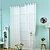 halpa Harsoverhot-Ready Made Sheer Curtains Shades One Panel/ Embroidery / Living Room