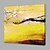 cheap Oil Paintings-Oil Painting Hand Painted - Abstract Beach Style Canvas / Stretched Canvas