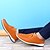 cheap Men&#039;s Slip-ons &amp; Loafers-Men&#039;s Comfort Shoes Cowhide / Pigskin Summer / Fall Loafers &amp; Slip-Ons Walking Shoes Black / Dark Blue / Brown / Split Joint