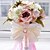 رخيصةأون أزهار الزفاف-زهور الزفاف باقات زفاف دانتيل / حرير / الأورجانزا 9.84&quot;(Approx.25cm)