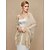 cheap Wraps &amp; Shawls-Shawls Lace / Cotton Wedding / Party / Evening Women&#039;s Wrap With Tassel / Lace Side