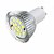 halpa LED-spottivalot-5pcs 3.5 W LED-kohdevalaisimet 360-400 lm GU10 MR16 16 LED-helmet SMD 5630 Lämmin valkoinen Valkoinen 220-240 V / 5 kpl
