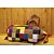 cheap Crossbody Bags-Women&#039;s Bags Cowhide Shoulder Messenger Bag Plaid / Split Joint Rainbow