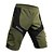 cheap Men&#039;s Shorts, Tights &amp; Pants-WOSAWE Men&#039;s Cycling MTB Shorts Bike Baggy Shorts MTB Shorts Pants Reflective Strips Sports Polyester Army Green Mountain Bike MTB Road Bike Cycling Clothing Apparel Advanced Relaxed Fit Bike Wear