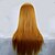cheap Costume Wigs-Synthetic Wig Cosplay Wig Straight Straight Wig Blonde Long Orange Synthetic Hair Women&#039;s Blonde hairjoy