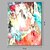 voordelige Abstracte schilderijen-Hang-geschilderd olieverfschilderij Handgeschilderde - Abstract Abstract / Modern / Hedendaags Kangas / Uitgerekt canvas