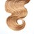 preiswerte 3-Ton-Haarverlängerungen-1 Bündel Indisches Haar Große Wellen 10A Cabello Natural Remy Ombre 10-26 Zoll Ombre Menschliches Haar Webarten 4a Haarverlängerungen