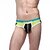 cheap Men&#039;s Briefs Underwear-Men&#039;s Patchwork Thin 1 pc Yellow Fuchsia Light Blue Light Brown Royal Blue