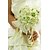 baratos Bouquets de Flores para Noiva-Bouquets de Noiva Buquês Casamento Organza / Cetim 12.2&quot;(Aprox.31cm)